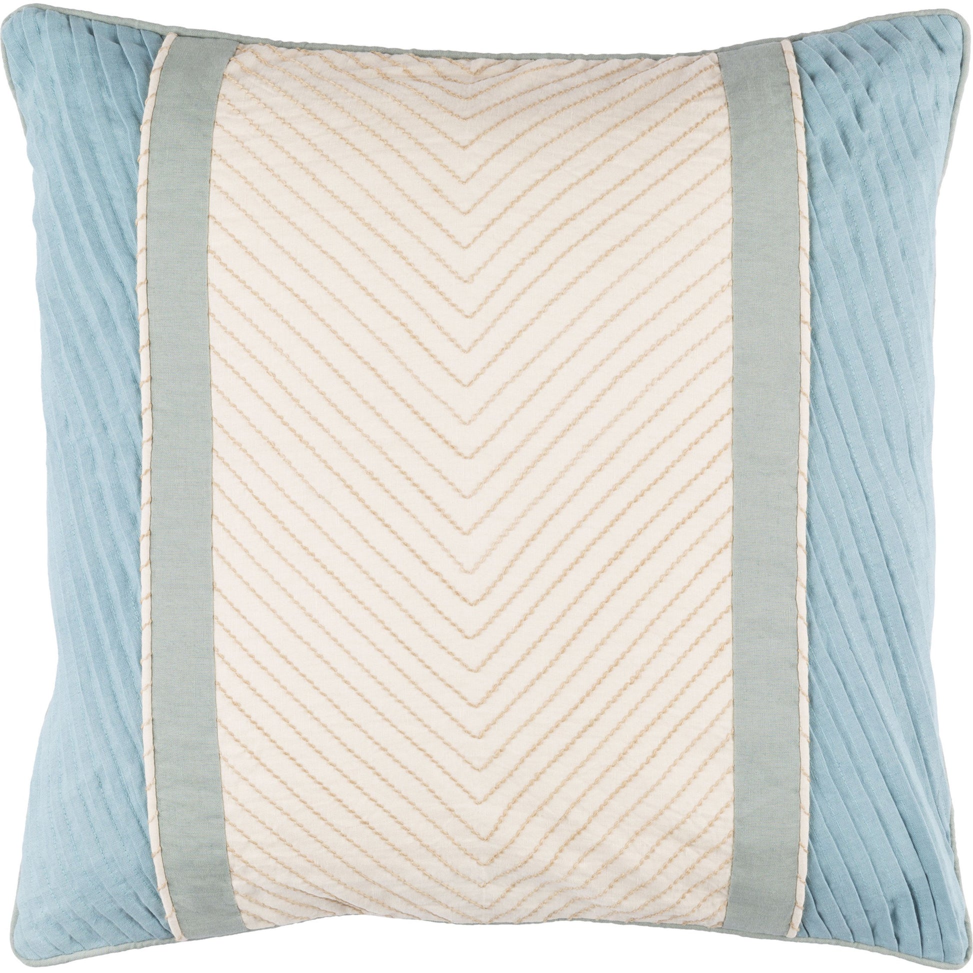 Leona Pillow - 29493 by Surya. Made from 50% cotton, 50% linen in a modern style.
