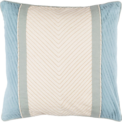 Leona Pillow - 29493 by Surya. Made from 50% cotton, 50% linen in a modern style.