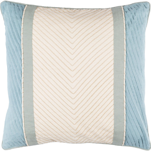 Leona Pillow - 29493 by Surya. Made from 50% cotton, 50% linen in a modern style.
