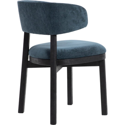 Lindo Dining Chair (Set of 2) by Surya. Made from polyester, acacia, polyurethane foam in a eclectic & global style.
