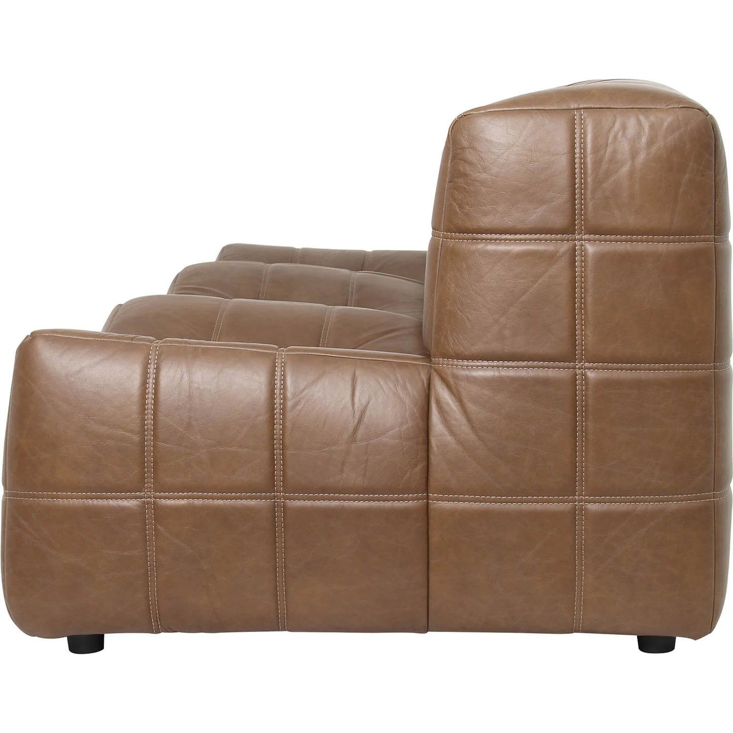 002 SI-2452867 | Additional Silo | Linear Sofa by LH Imports in brown, antique sienna. Made from unique in a traditional style.