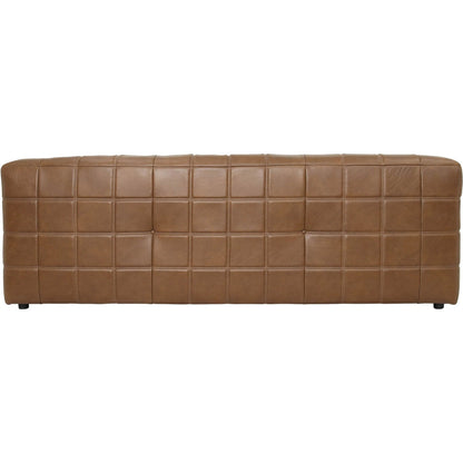 Linear Sofa by LH Imports in brown, antique sienna. Made from unique in a traditional style.