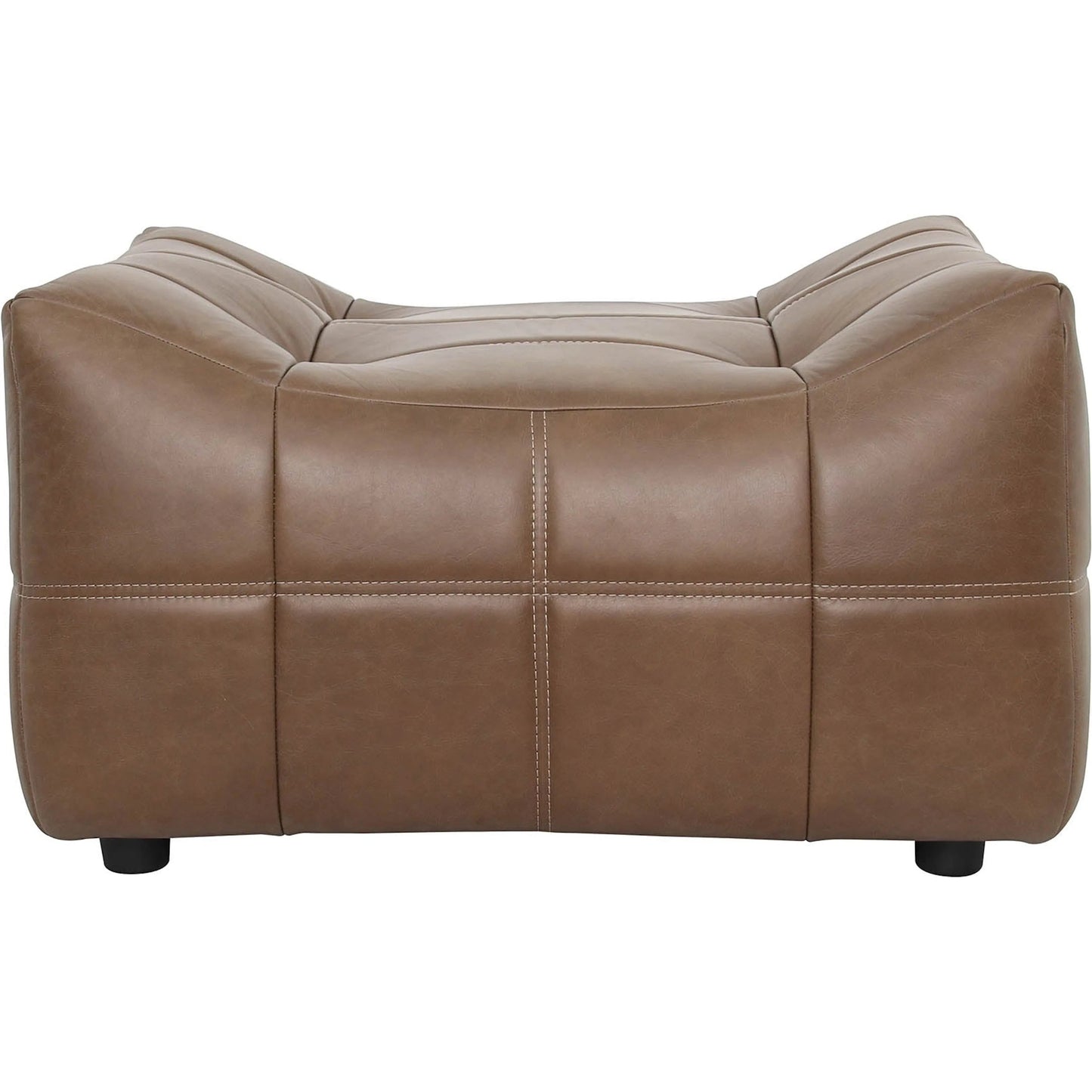 001 SI-2452868 | Additional Silo | Linear Ottoman by LH Imports in brown, antique sienna. Made from unique in a traditional style.