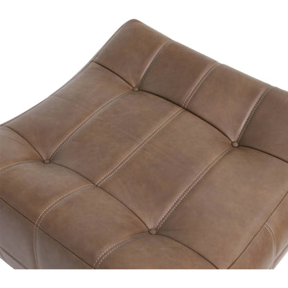Linear Ottoman by LH Imports in brown, antique sienna. Made from unique in a traditional style.