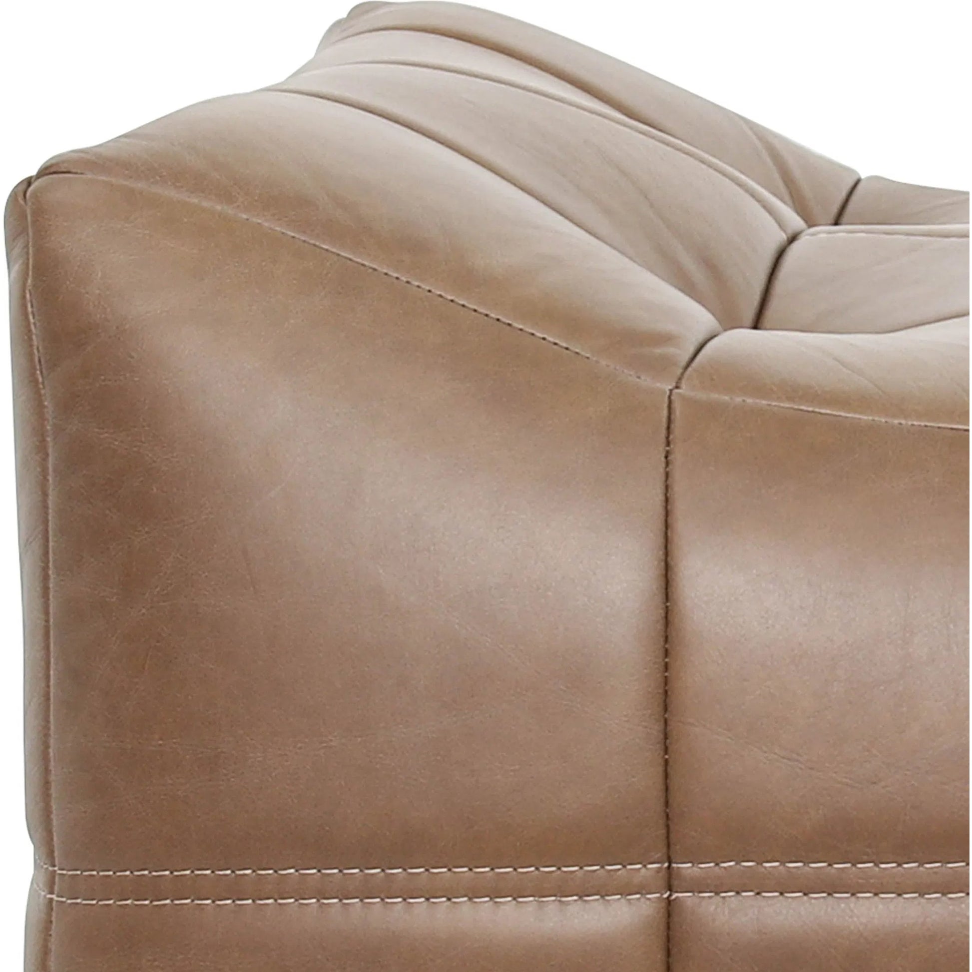 Linear Ottoman by LH Imports in brown, antique sienna. Made from unique in a traditional style.