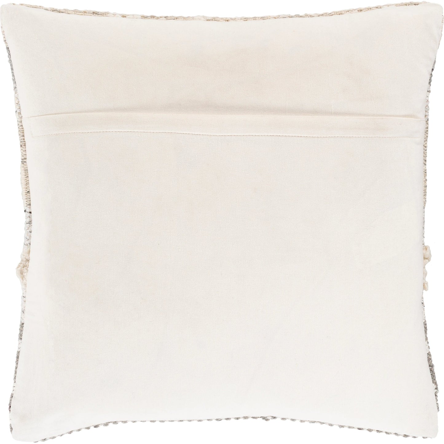 003 S-348321,S-348322 | Additional Silo | Lorens Pillow - 32822 by Livabliss in cream, taupe, white, medium gray, silver gray. Made from 40% wool, 20% cotton, 20% linen, 20% viscose, 100% cotton in a modern style.