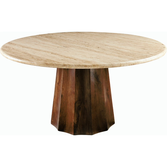 Linus Dining Table - 500562 by Surya. Made from unique in a rustic style.