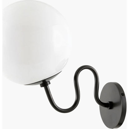 Lunavia Wall Sconce by Surya. Made from iron, glass in a modern style.