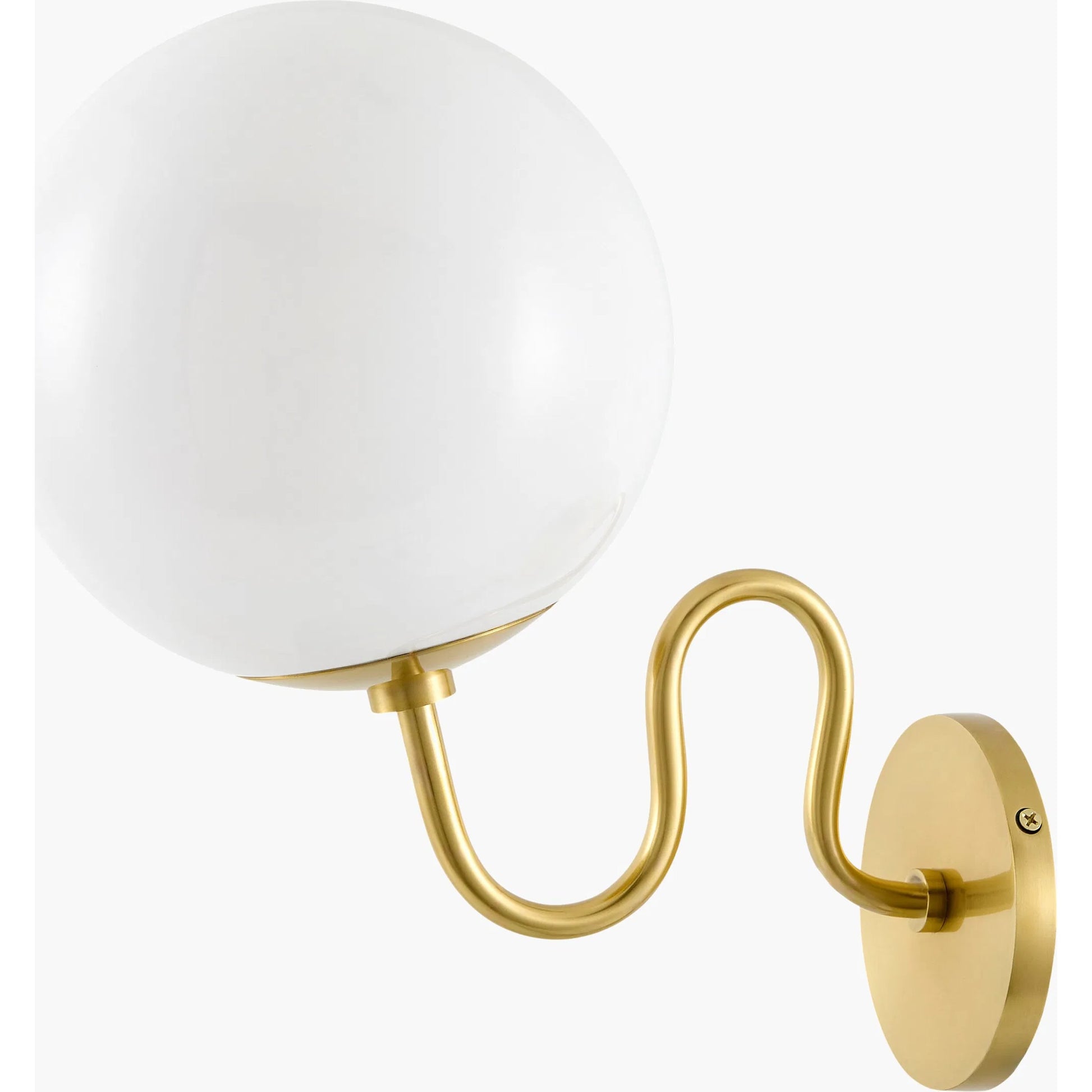 Lunavia Wall Sconce by Surya. Made from iron, glass in a modern style.