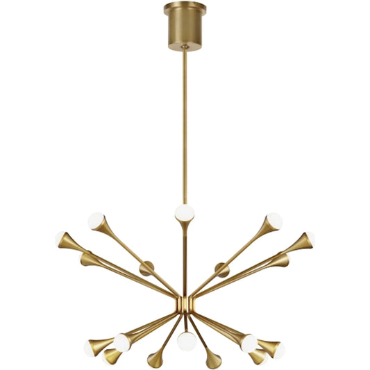 Lody 18-Light Chandelier by Visual Comfort & Co.. Made from steel in a unique style.