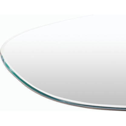 Lorelin - 32281 by Surya in silver, frost, pearl. Made from frame: mirror, frame (substrate): manufactured wood in a modern style.