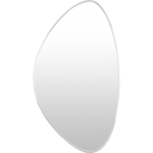 Lorelin - 32283 by Surya in silver, pearl, frost. Made from frame: mirror, frame (substrate): manufactured wood in a modern style.