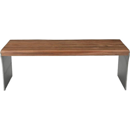 Restore Coffee Table by LH Imports in gunmetal grey. Made from unique in a modern style.