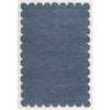 Slate Blue, Ivory / 2' x 3'