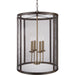 Lombard Ceiling Light - 22230 by Surya in translucent, metallic bronze, metallic brass and oil rubbed bronze. Made from metal, metal mesh in a transitional style.