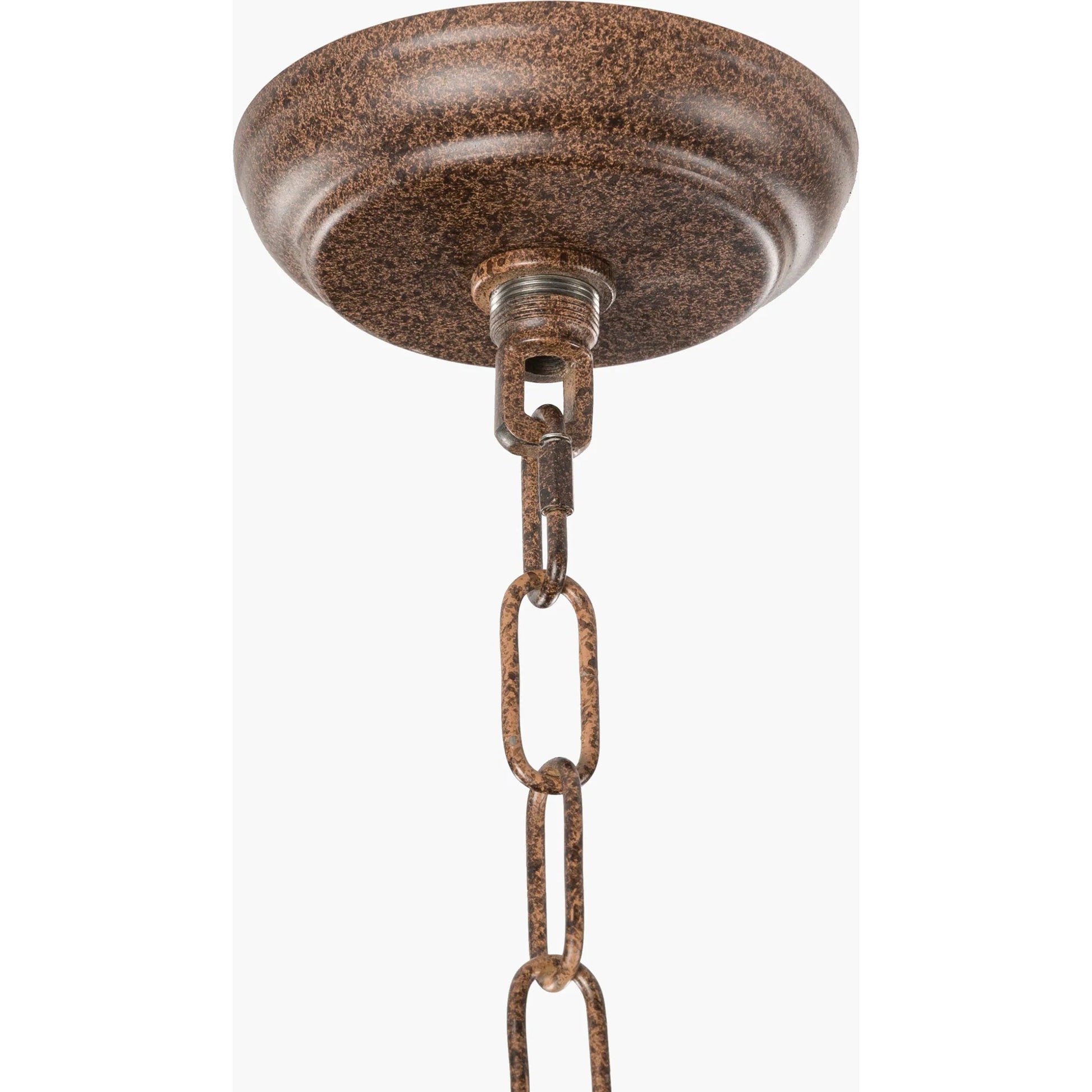 Lombard Ceiling Light - 22230 by Surya in translucent, metallic bronze, metallic brass and oil rubbed bronze. Made from metal, metal mesh in a transitional style.