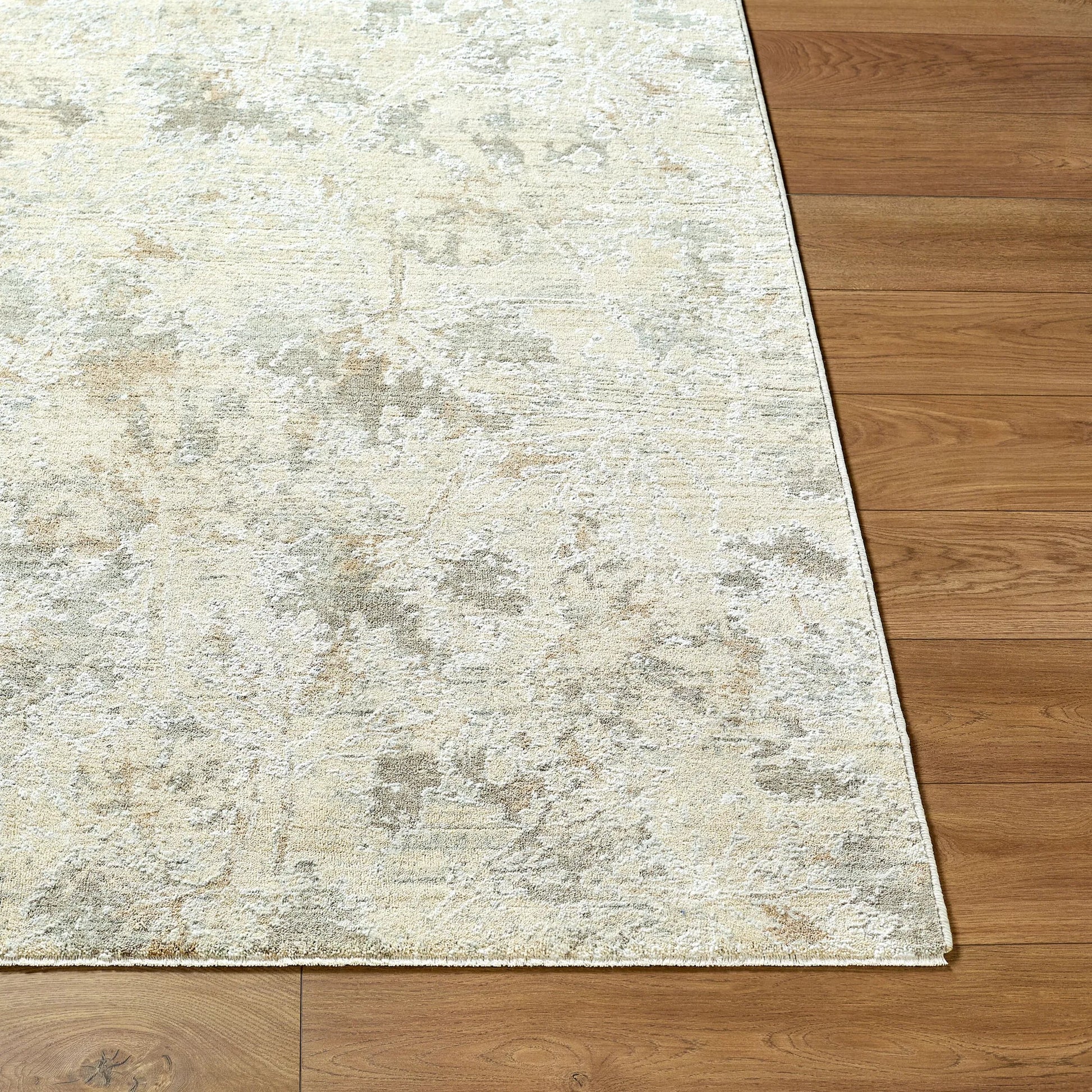 Lotus LOT-2313 Rug by Livabliss in cream, light beige, tan, seafoam, light brown. Made from polyester, polypropylene in a unique style.