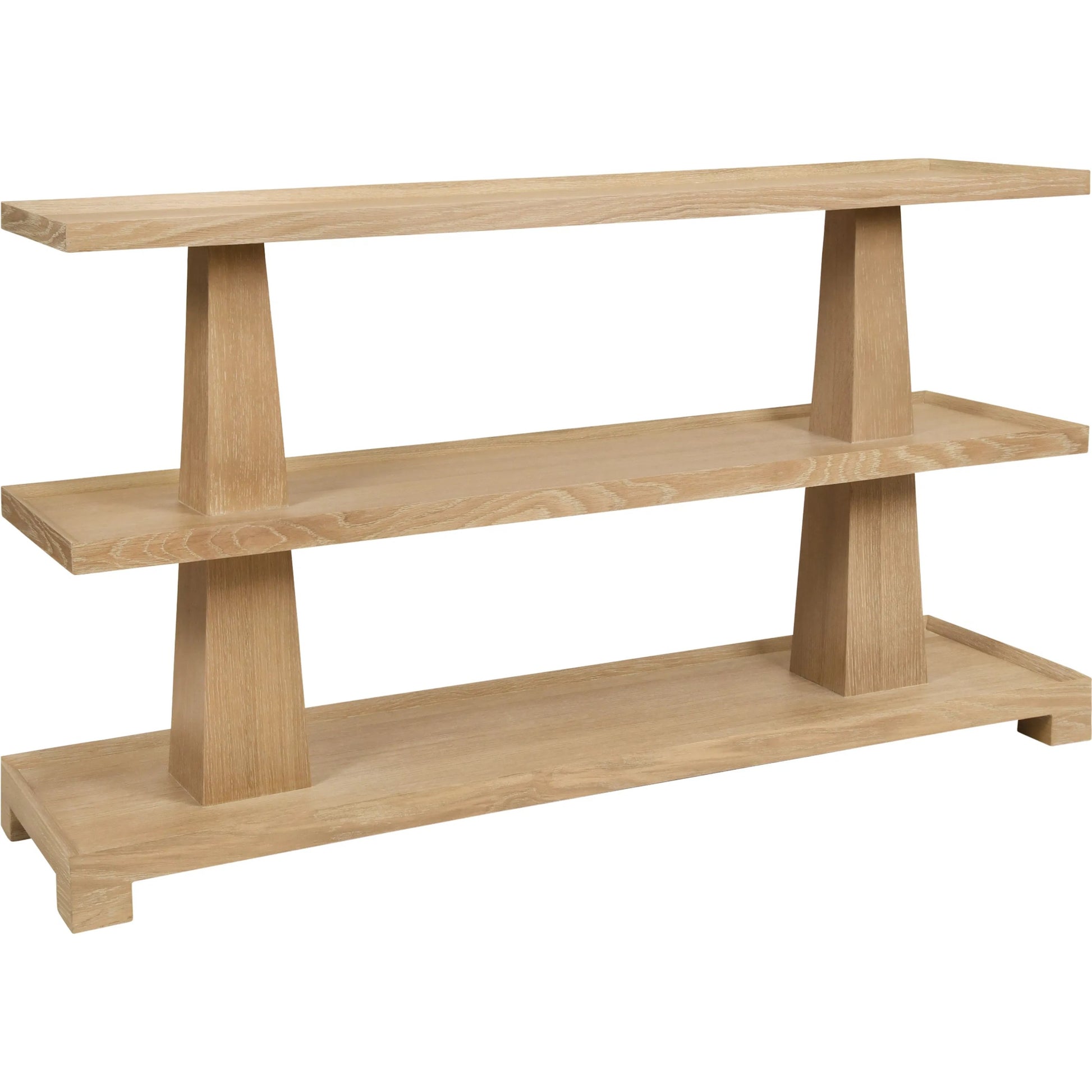 Lowen Three Tier Two Column Console by Worlds Away. Made from unique in a transitional style.