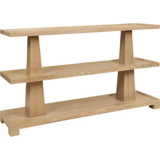 Lowen Three Tier Two Column Console by Worlds Away. Made from unique in a transitional style.