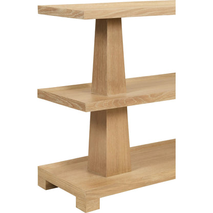 Lowen Three Tier Two Column Console by Worlds Away. Made from unique in a transitional style.