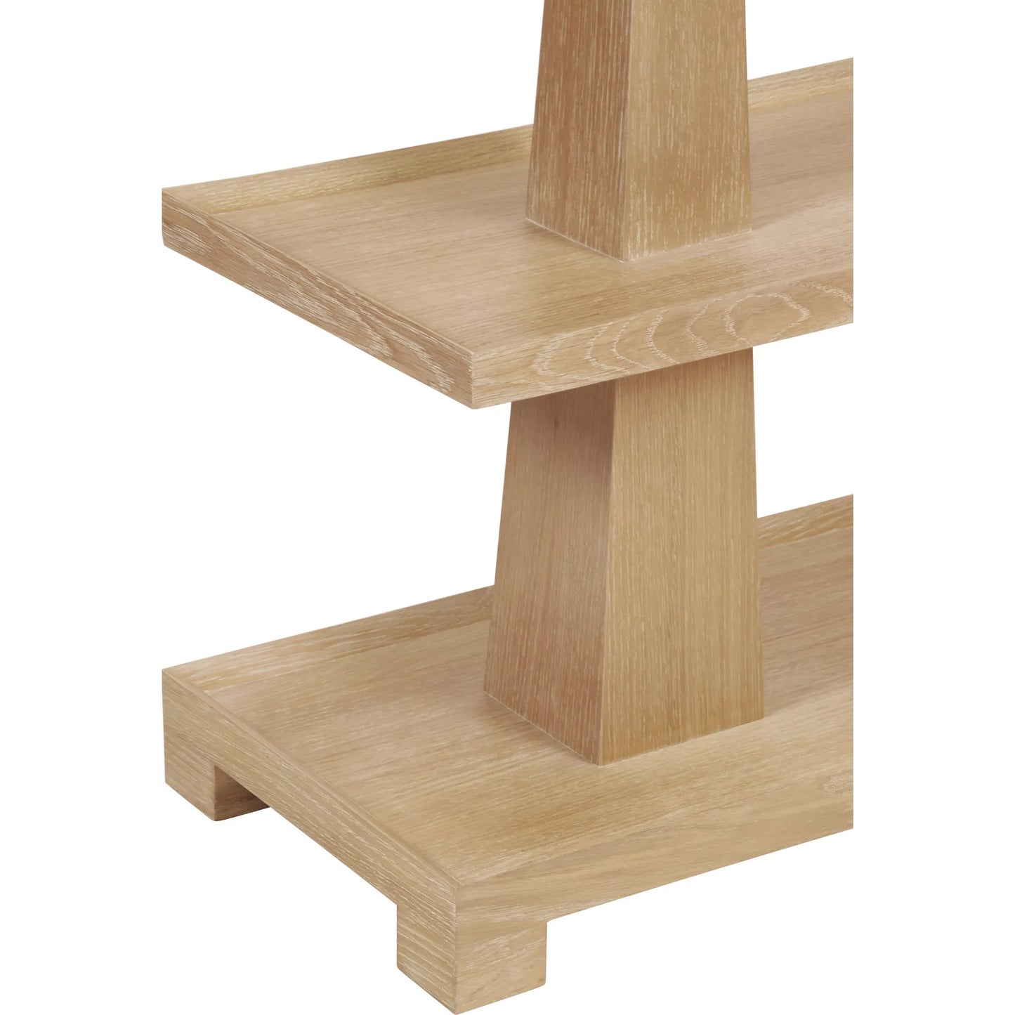 014 SI-2461306 | Closeup | Lowen Three Tier Two Column Console by Worlds Away. Made from unique in a transitional style.