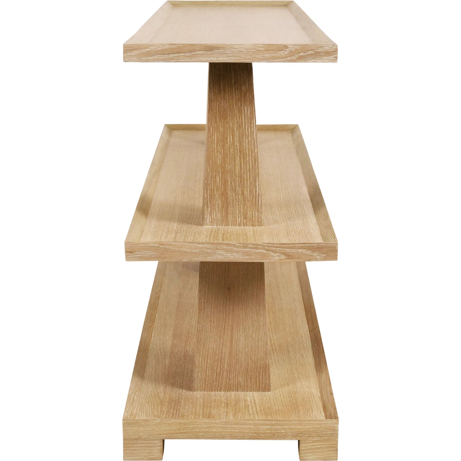 Lowen Three Tier Two Column Console by Worlds Away. Made from unique in a transitional style.