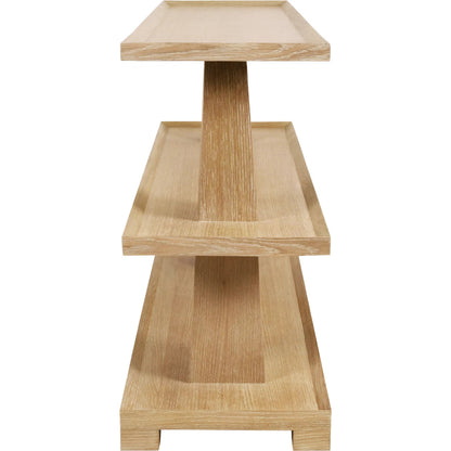 Lowen Three Tier Two Column Console by Worlds Away. Made from unique in a transitional style.