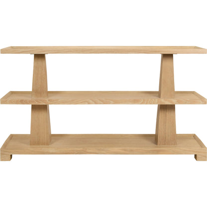 Lowen Three Tier Two Column Console by Worlds Away. Made from unique in a transitional style.