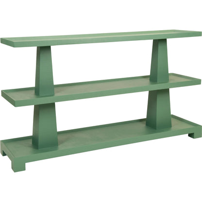 Lowen Three Tier Two Column Console by Worlds Away. Made from unique in a transitional style.