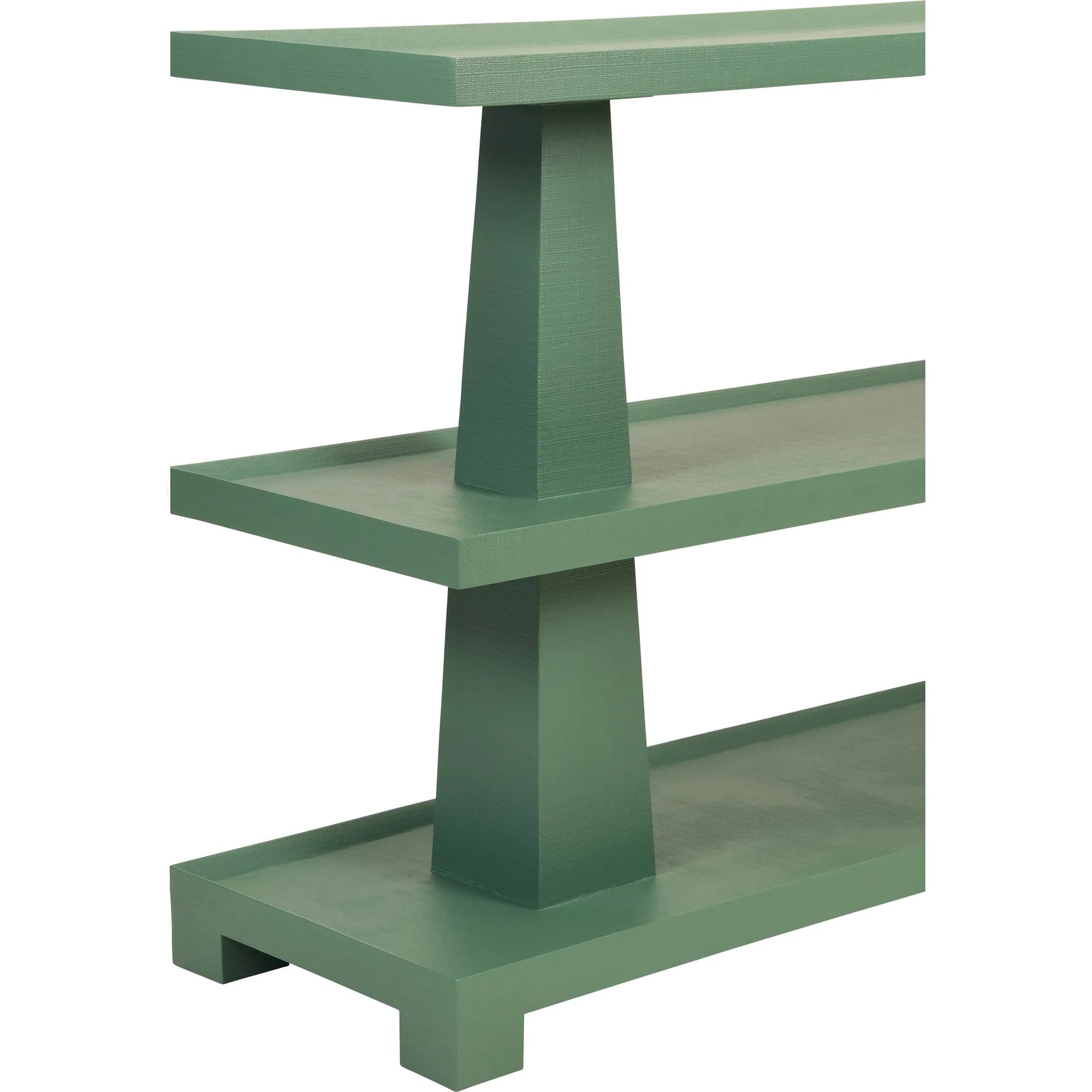Lowen Three Tier Two Column Console by Worlds Away. Made from unique in a transitional style.