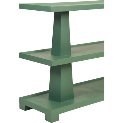 Lowen Three Tier Two Column Console by Worlds Away. Made from unique in a transitional style.