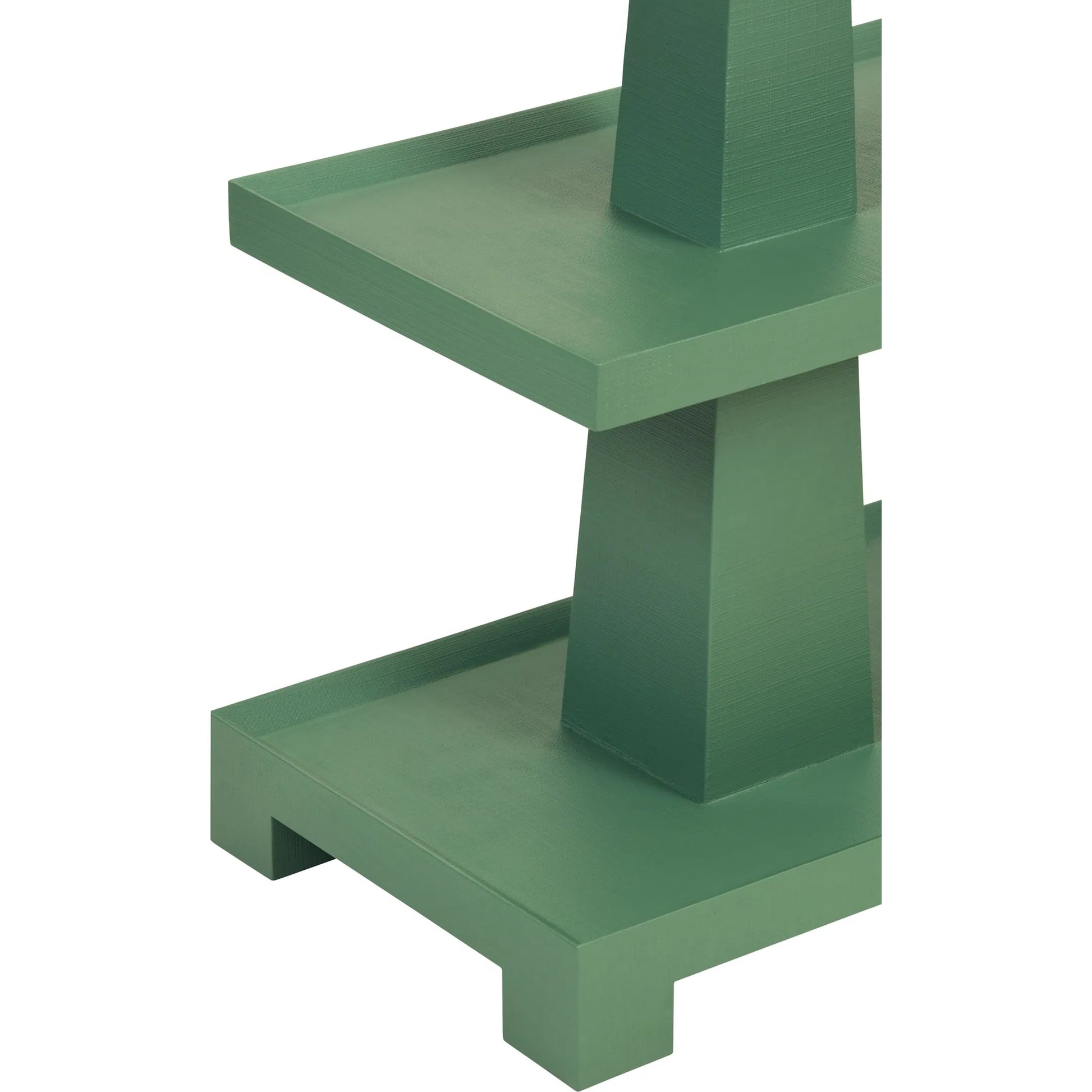 Lowen Three Tier Two Column Console by Worlds Away. Made from unique in a transitional style.
