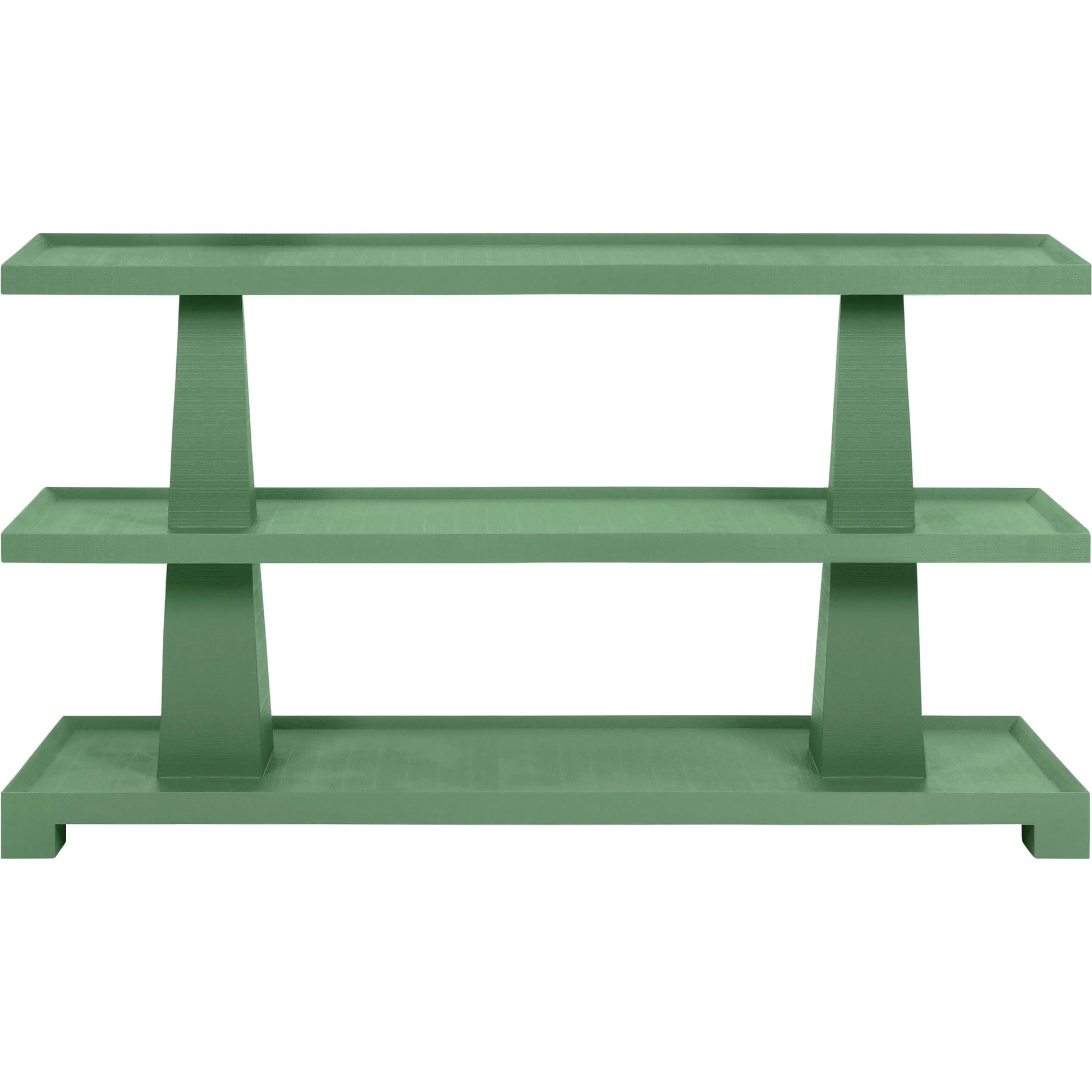 Lowen Three Tier Two Column Console by Worlds Away. Made from unique in a transitional style.