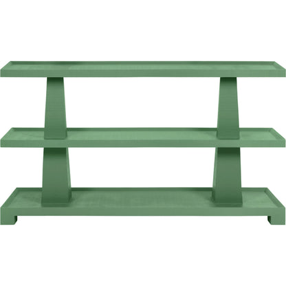 Lowen Three Tier Two Column Console by Worlds Away. Made from unique in a transitional style.