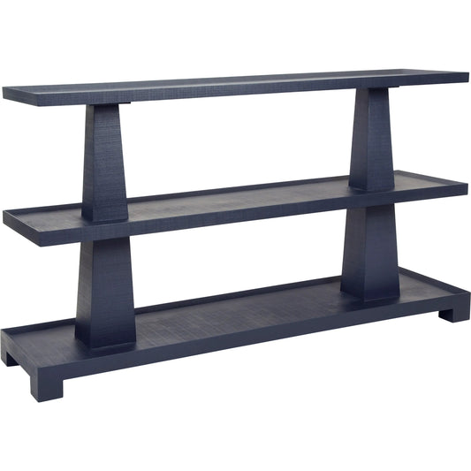 Lowen Three Tier Two Column Console by Worlds Away. Made from unique in a transitional style.