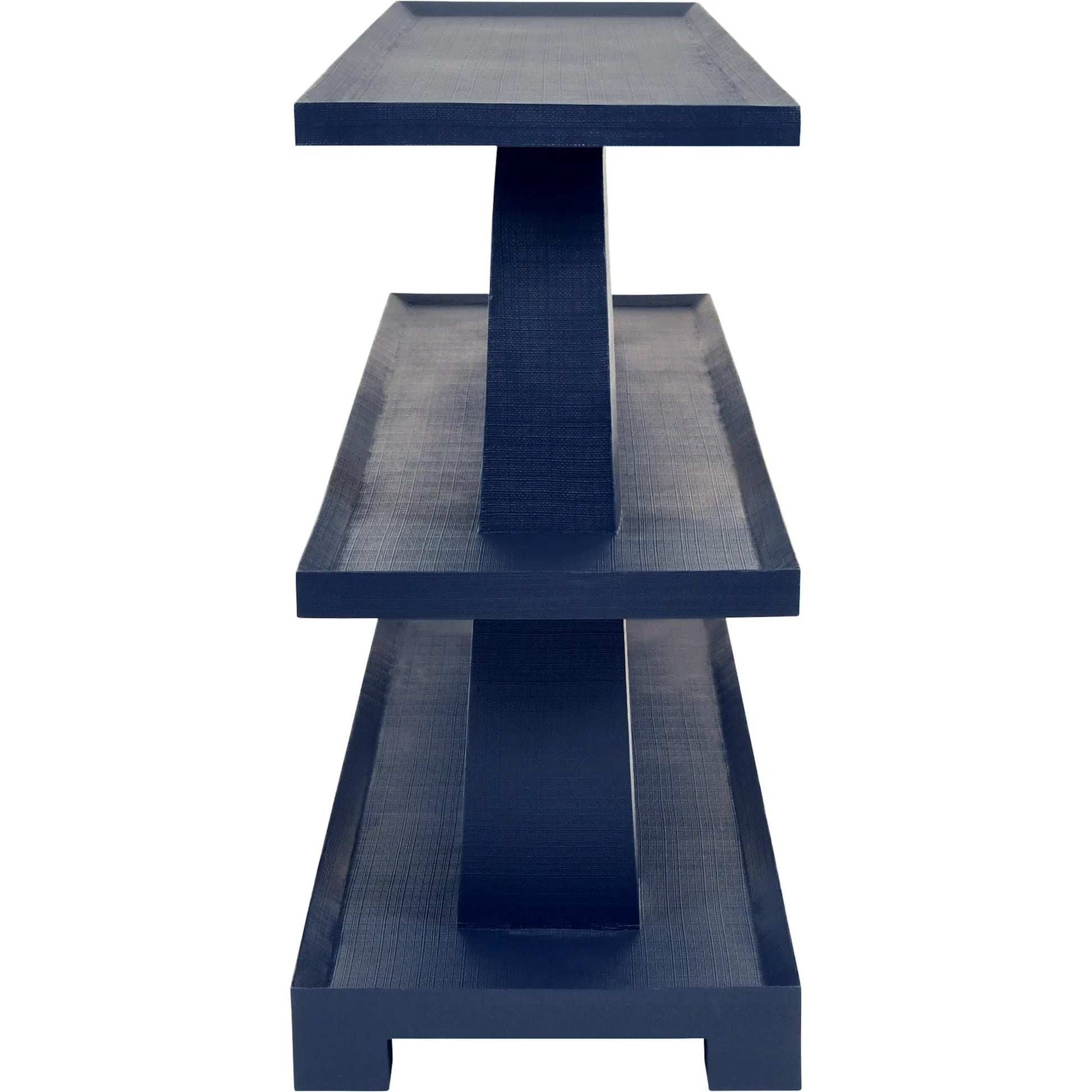 Lowen Three Tier Two Column Console by Worlds Away. Made from unique in a transitional style.