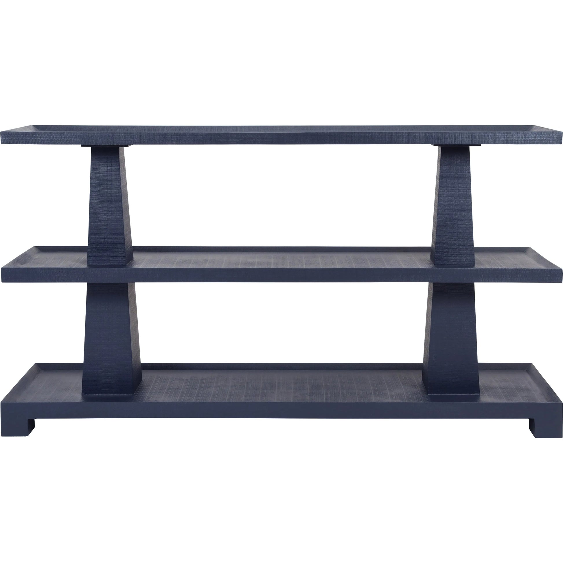 Lowen Three Tier Two Column Console by Worlds Away. Made from unique in a transitional style.