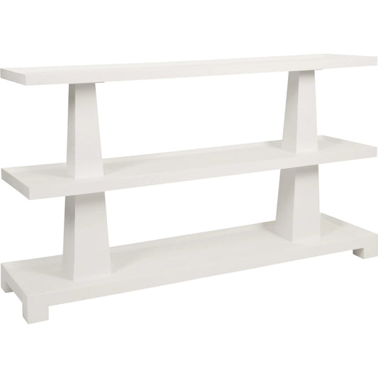 Lowen Three Tier Two Column Console by Worlds Away. Made from unique in a transitional style.