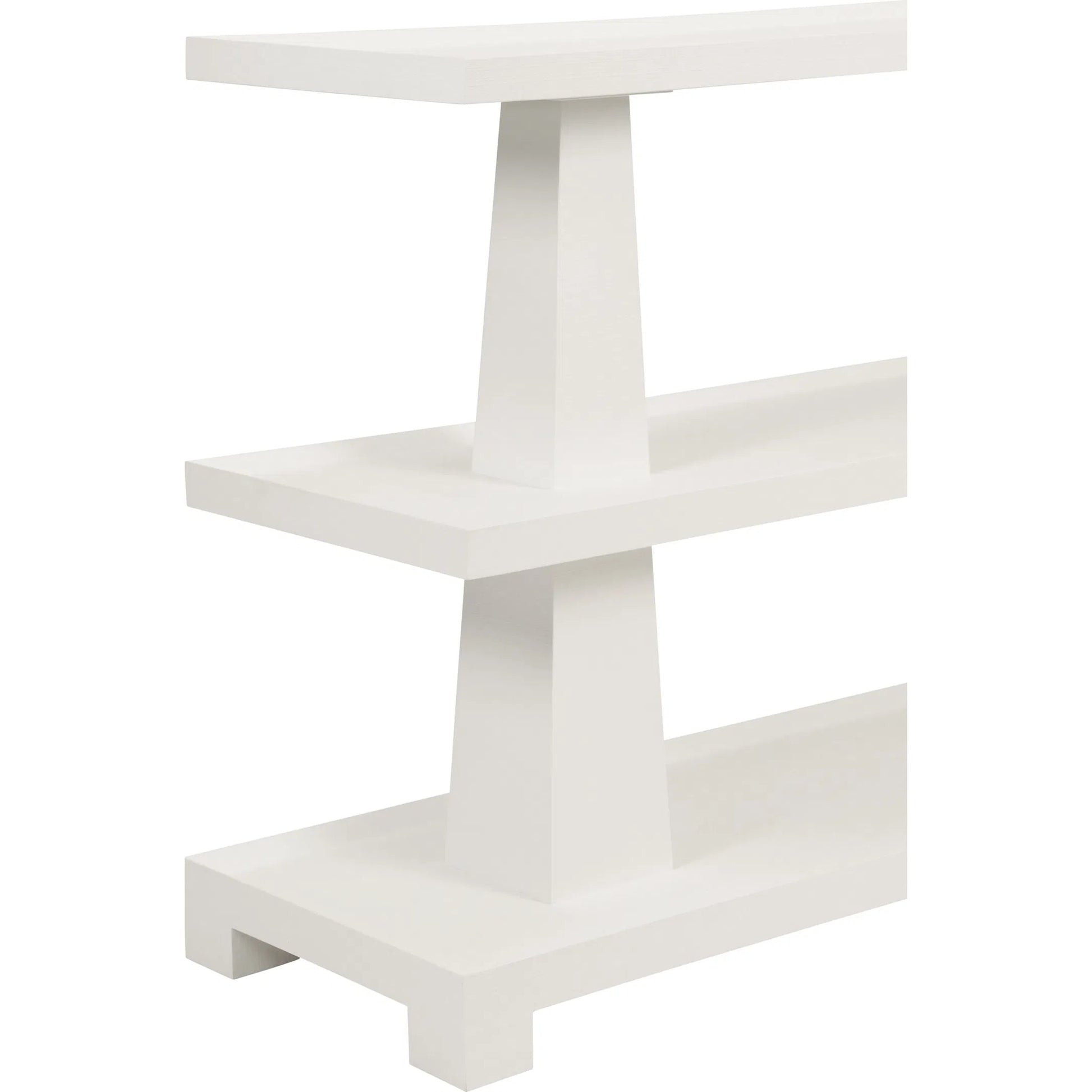 Lowen Three Tier Two Column Console by Worlds Away. Made from unique in a transitional style.