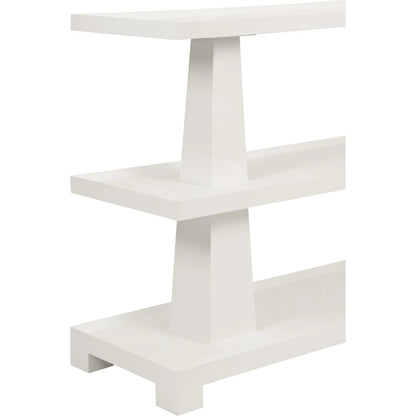 Lowen Three Tier Two Column Console by Worlds Away. Made from unique in a transitional style.