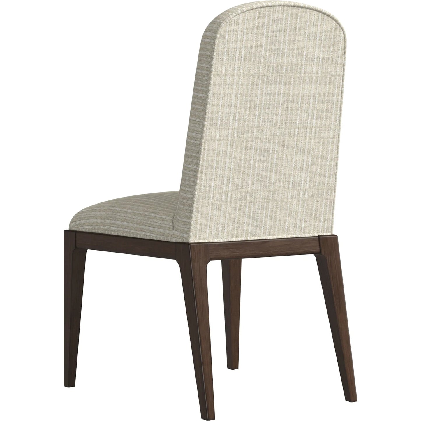 005 SI-2514223 | Additional Silo | Verge Upholstered Side Chair (Set of 2) by A.R.T. Furniture in beige and handcrated walnut. Made from parawood solids in a traditional style.