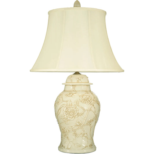 Grandiflora Lamp by Bradburn Home. Made from ceramic in a unique style.