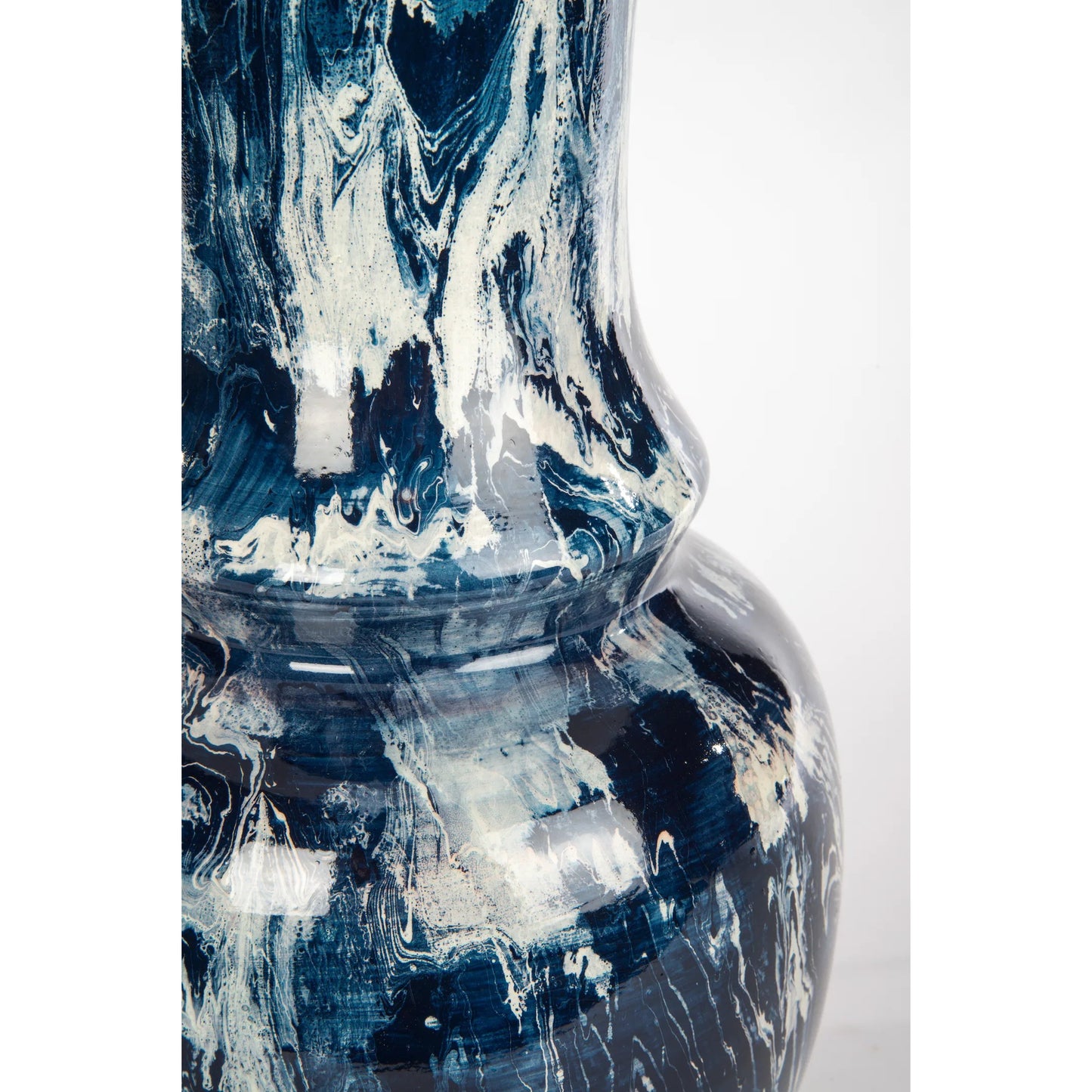 003 SI-2334297 | Additional Silo | Wyndham Marble Lamp by Bradburn Home. Made from ceramic in a unique style.