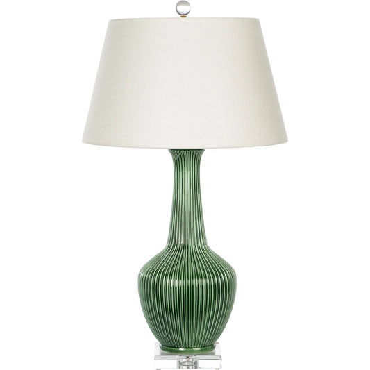 Meadow Glen Lamp by Bradburn Home. Made from ceramic in a unique style.