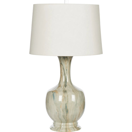 Aegean Marble Lamp by Bradburn Home. Made from ceramic in a unique style.