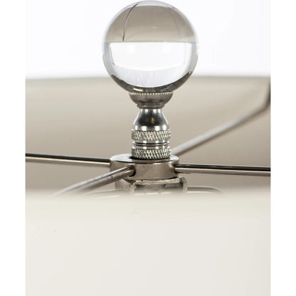 Balancing Act Lamp by Bradburn Home. Made from ceramic in a unique style.
