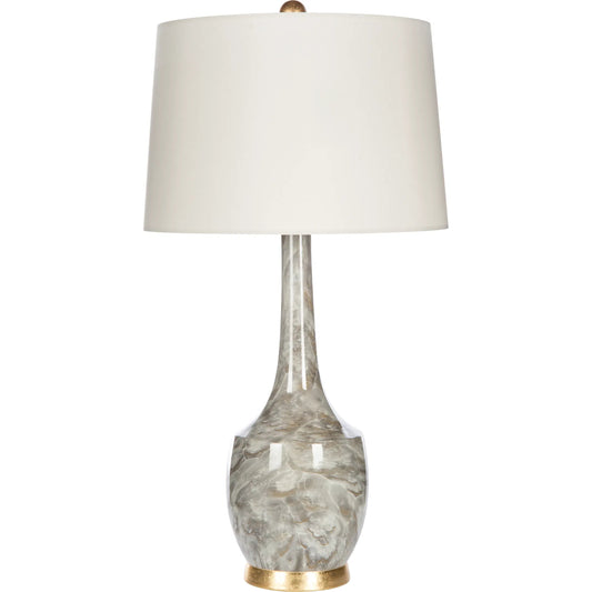 Harlow Marble Lamp by Bradburn Home. Made from ceramic in a unique style.