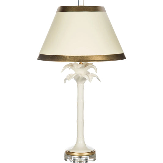Orleans Palm Lamp by Bradburn Home. Made from ceramic in a unique style.
