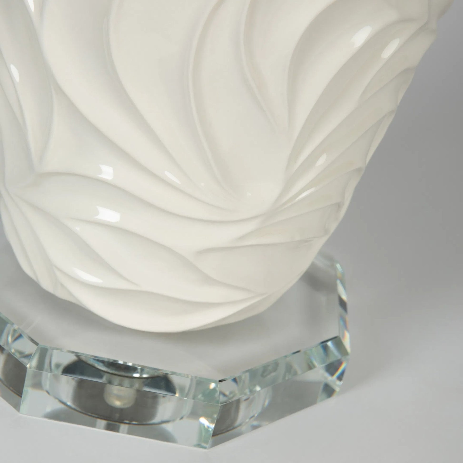Summer Drift Lamp by Bradburn Home. Made from ceramic in a unique style.