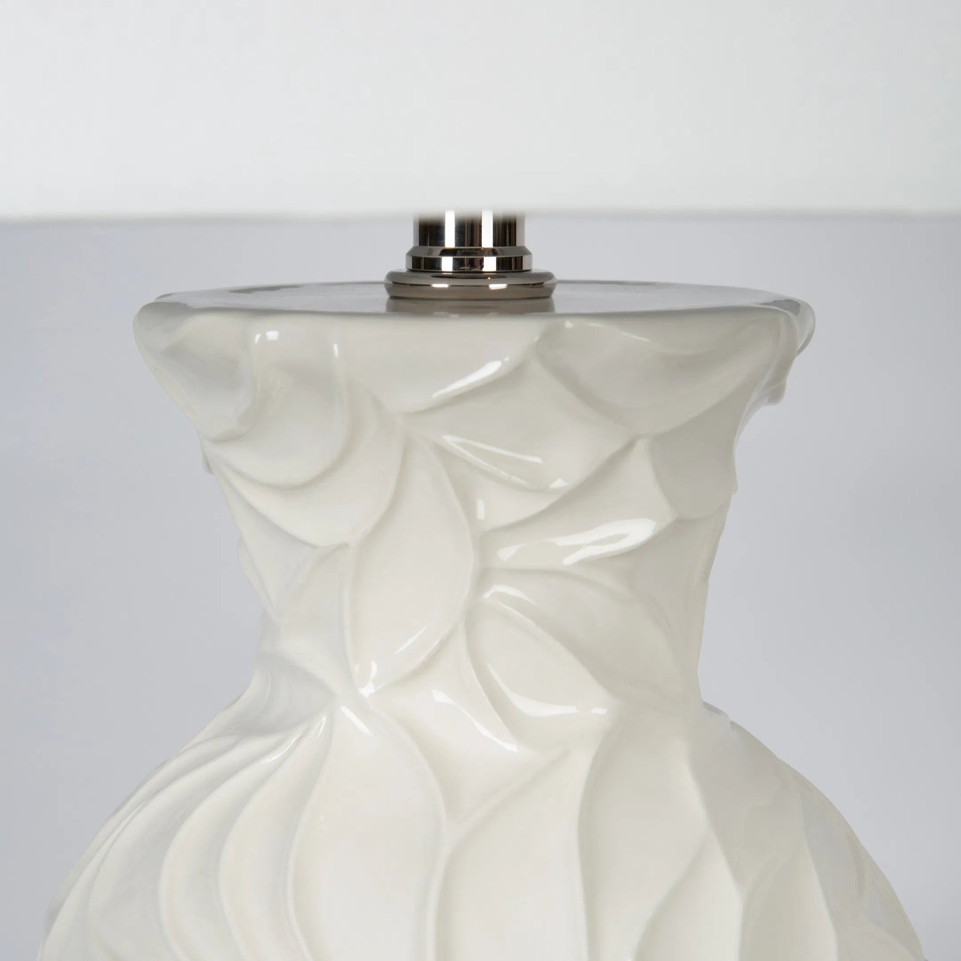 Summer Drift Lamp by Bradburn Home. Made from ceramic in a unique style.
